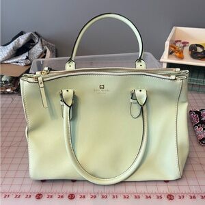 Kate Spade Light Green Satchel